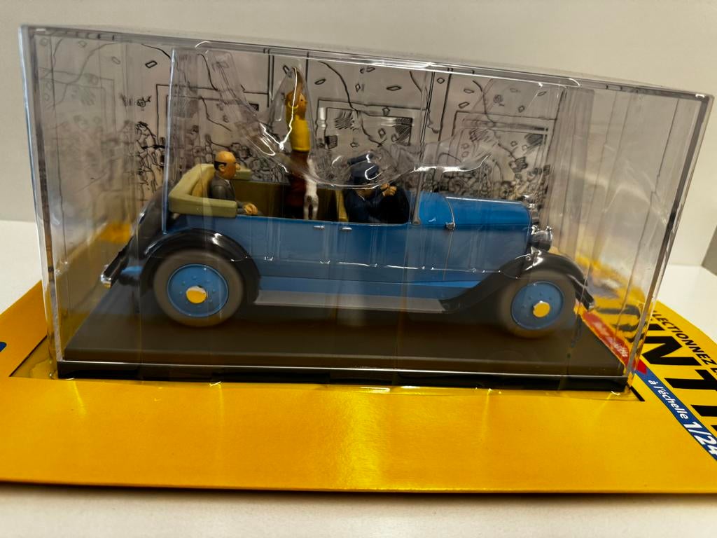 Kuifje auto 1:24 parade auto uit kuifje in amerika nr 19, Ophalen of Verzenden, Kuifje, Nieuw