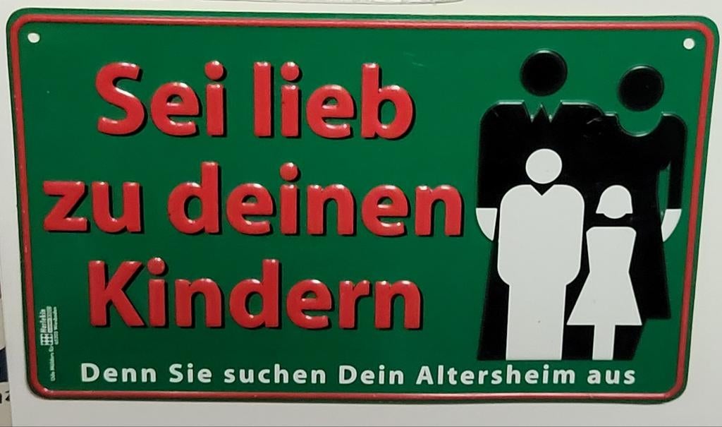 Bord Sei lieb zu deinen children, Enlèvement ou Envoi, Comme neuf