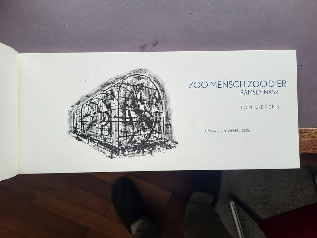 Zoo Mensch Zoo Dier Ramsey Nasr Tom Liekens, Boeken, Ophalen of Verzenden, Zo goed als nieuw