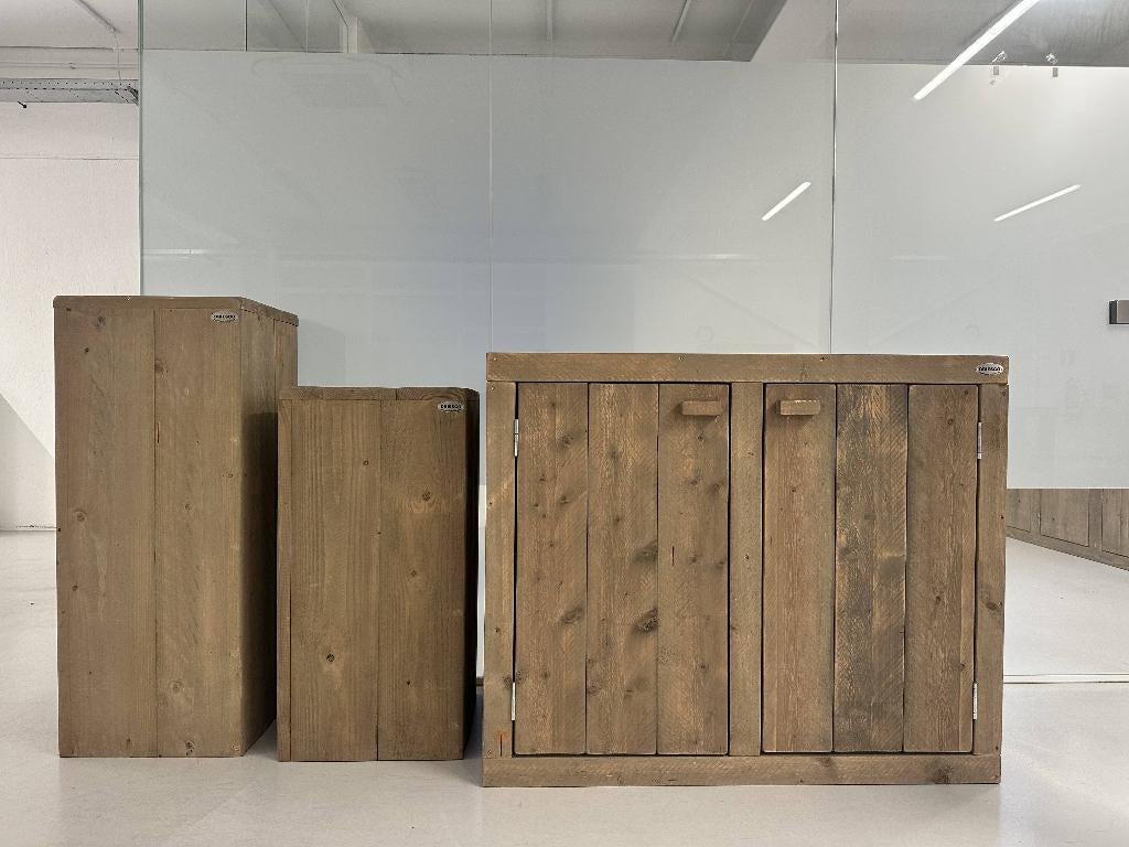 Complete professionele steigerhouten inrichting – 29 stuks, Huis en Inrichting, Ophalen, Zo goed als nieuw