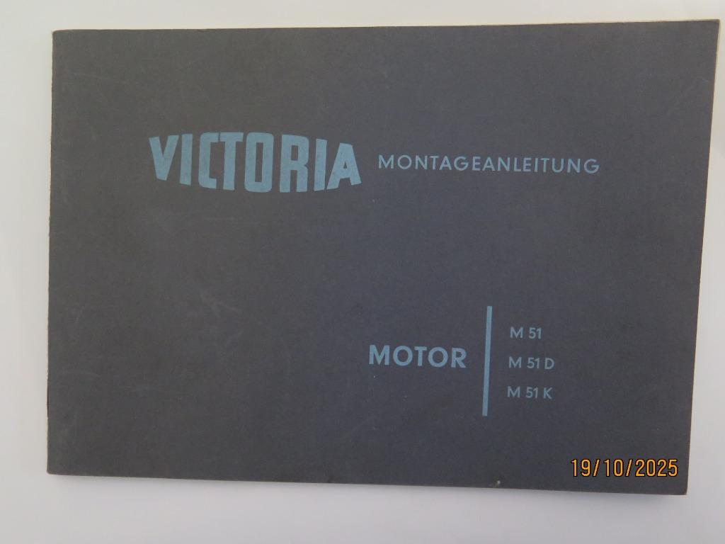 VICTORIA DKW EXPRESS 1958 HANDLEIDING MOTOR, Motoren, Verzenden