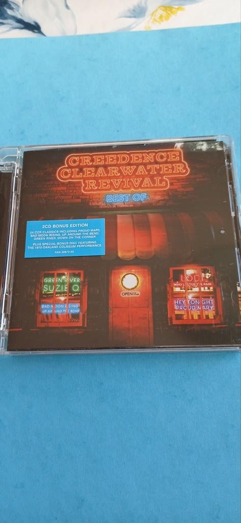 Cd Creedance Clearwater Revival - Best of 2cd, Enlèvement ou Envoi, Comme neuf