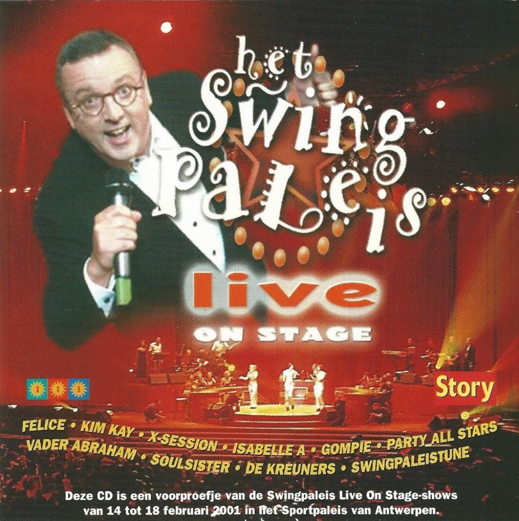 CD * HET SWINGPALEIS ON STAGE 2001, CD & DVD, CD | Pop, Comme neuf, Enlèvement ou Envoi