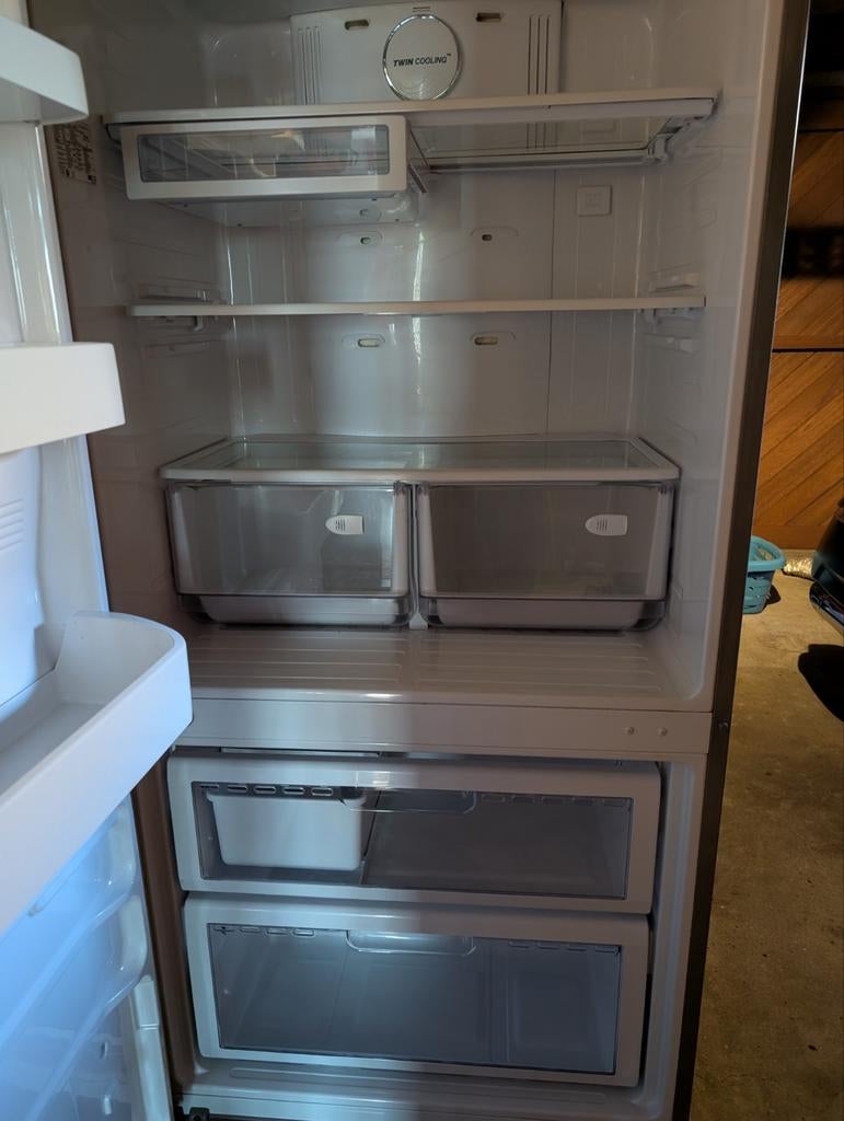 Frigo Samsung gris, 1 metre 75 de hauteur, Electroménager, Enlèvement
