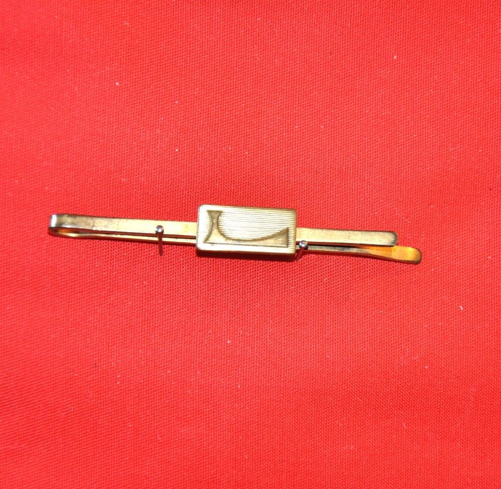 ancienne pince a cravate avec rectangle  (8), Enlèvement ou Envoi, Autres matériaux, Autres types