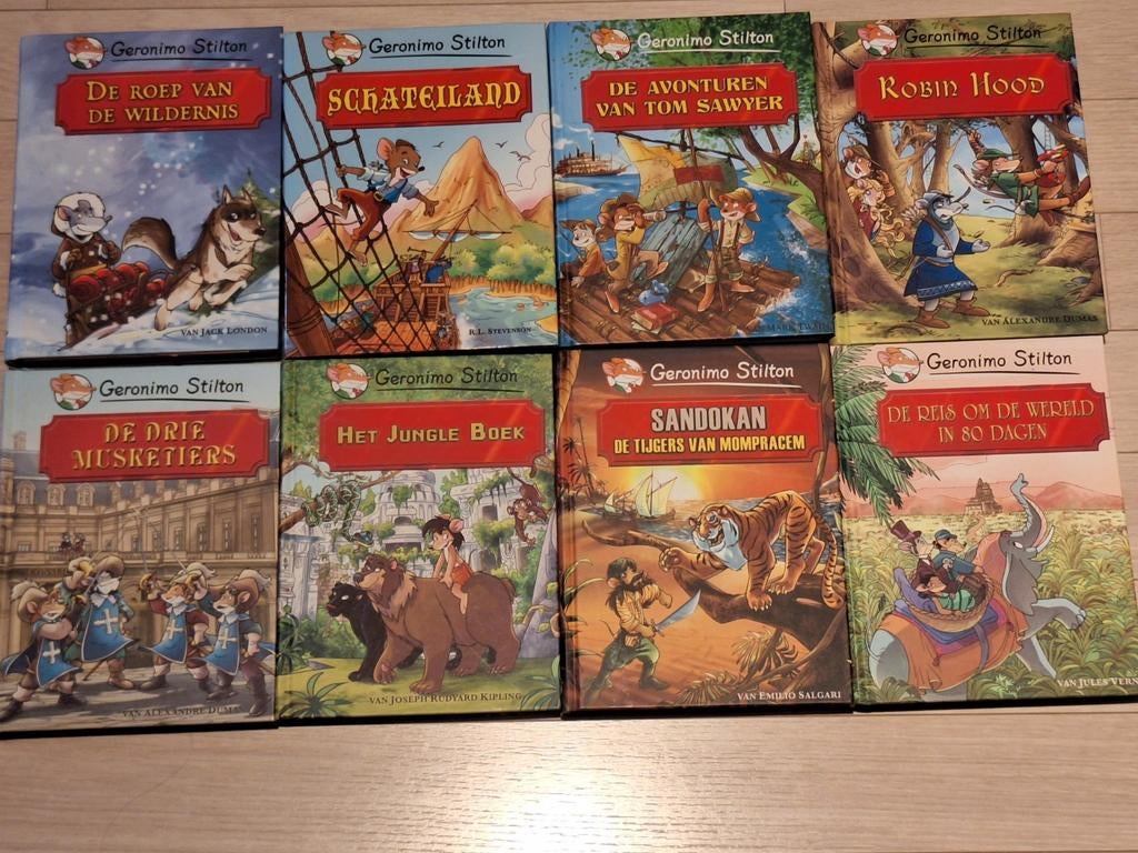 Geronimo Stilton - verschillende titels, Livres, Livres pour enfants | Jeunesse | Moins de 10 ans, Comme neuf, Enlèvement ou Envoi