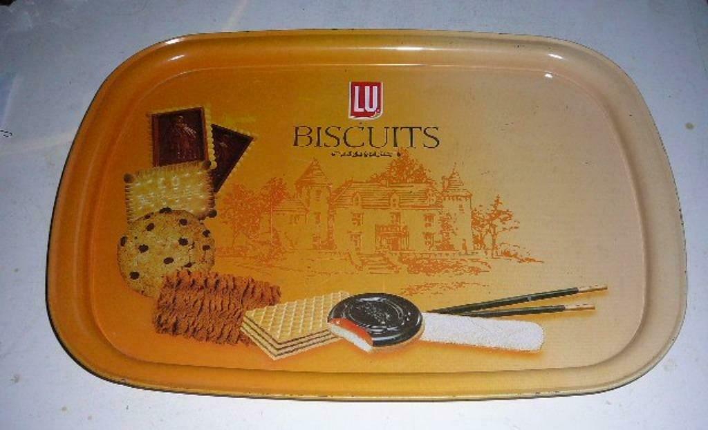 Plateau LU BISCUITS, Enlèvement ou Envoi, Utilisé, Ustensile
