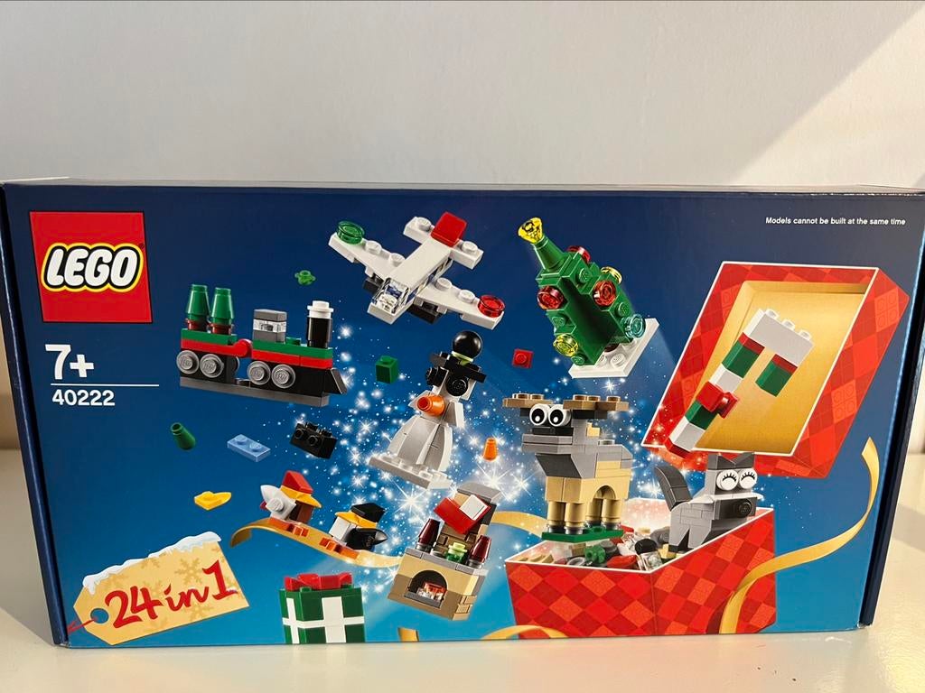 Lego set 40222 - Jeu de construction de Noël 24 en 1, Enfants & Bébés, Jouets | Duplo & Lego, Enlèvement, Neuf, Ensemble complet