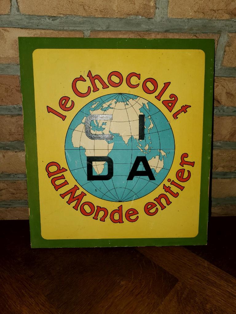 Chocolat C.I.D.A chocolaterie Bois d'Haine., Enlèvement ou Envoi, Utilisé
