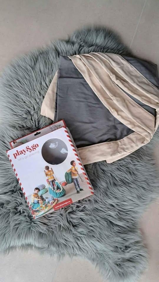Donkergrijs speelkleed & opbergzak Play & Go, Kinderen en Baby's, Ophalen, Gebruikt