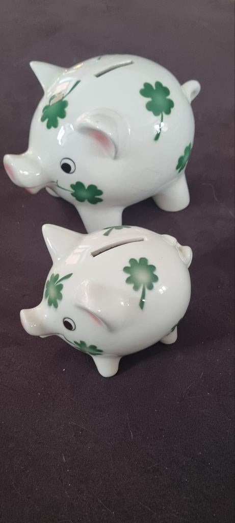 Goebel: 2 spaarpotten varkens, Ophalen of Verzenden