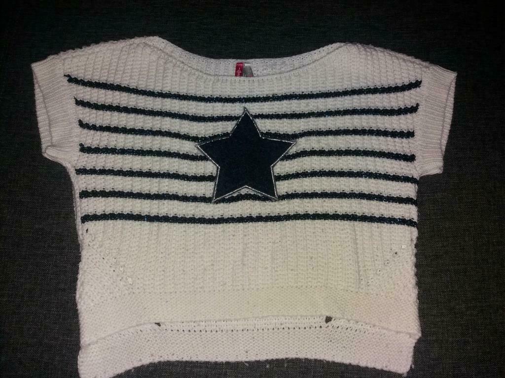 Pull manches courtes fille 3 ans T98, Kinderen en Baby's, Kinderkleding | Maat 98, Meisje, Trui of Vest, Ophalen of Verzenden