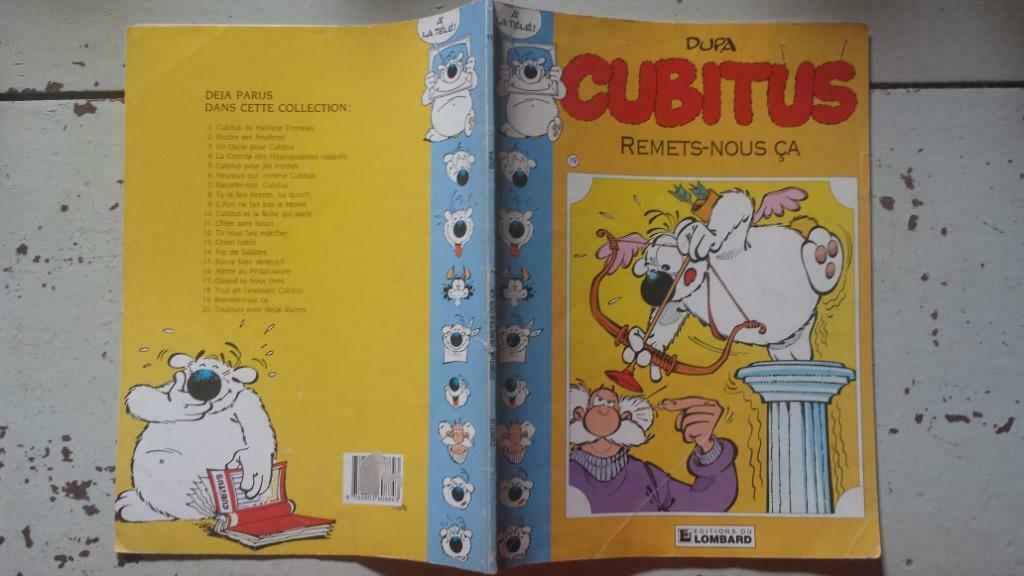 Cubitus Remets-nous ça - Editions du Lombard, Enlèvement ou Envoi, Une BD, Editions du Lombard, Utilisé