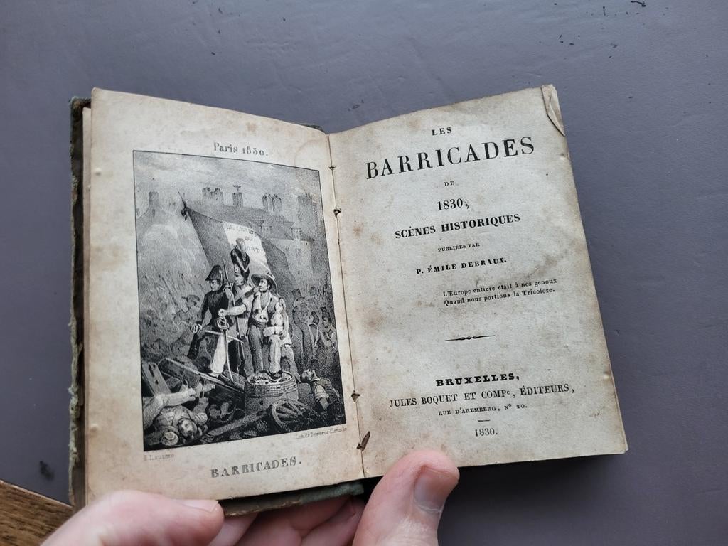 Les Barricades de 1830 Debraux, Enlèvement ou Envoi