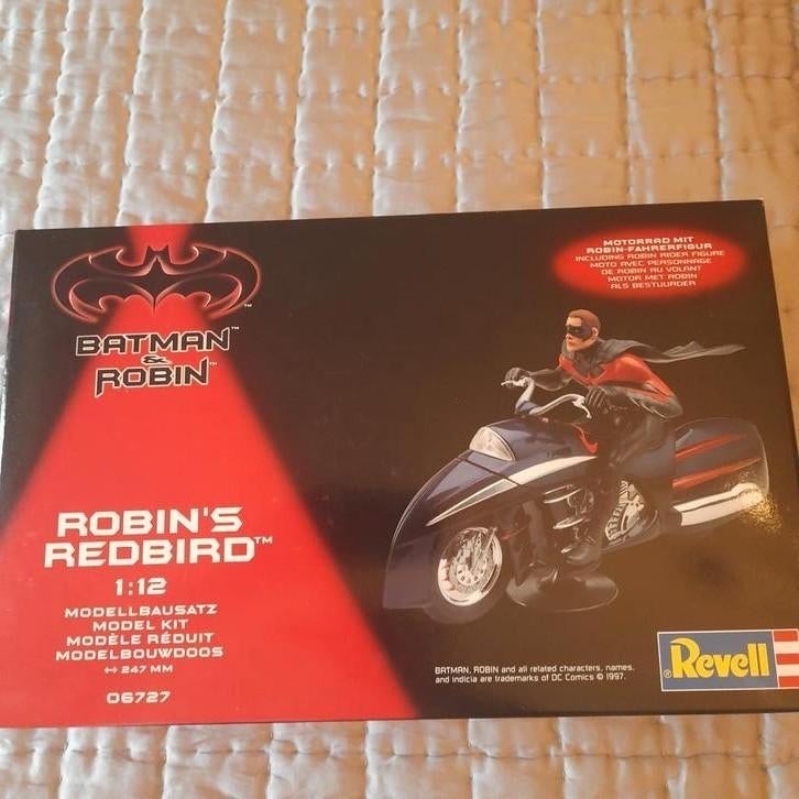REVELL 1/12 BATMAN : ROBIN´s REDBIRD MOTOR. MIB. SEALED, Ophalen, Revell, Nieuw, Groter dan 1:32