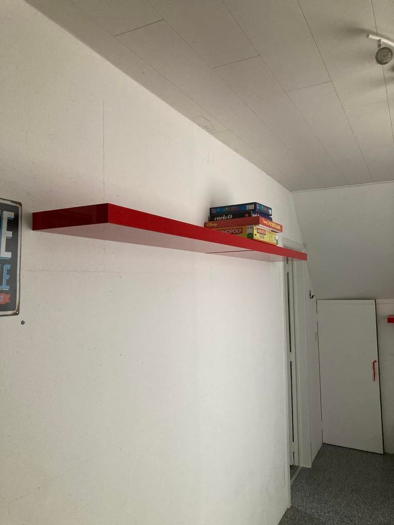 3 x Lack ikea schab rood, Ophalen, Gebruikt