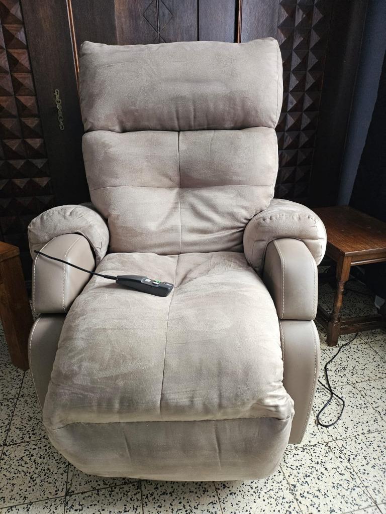 fauteuil electrique releveur, Maison & Meubles, Enlèvement, Utilisé, Autres matériaux