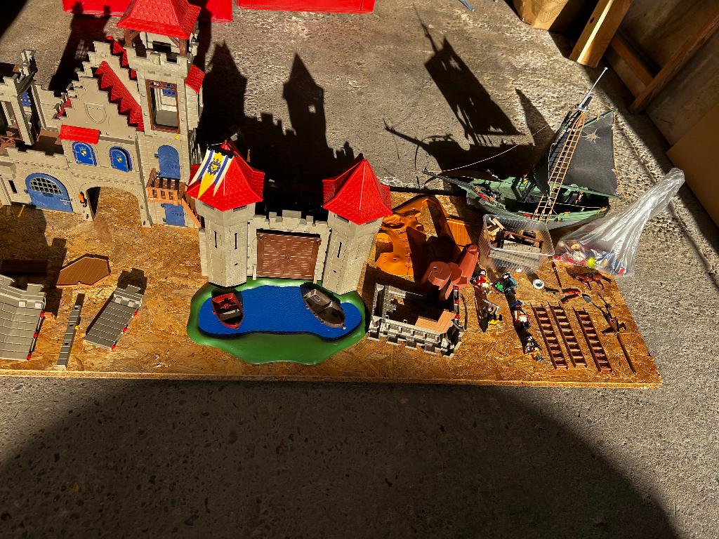 Château PlayMobil rare et autres ensembles, Enfants & Bébés, Enlèvement, Utilisé, Playmobil en vrac