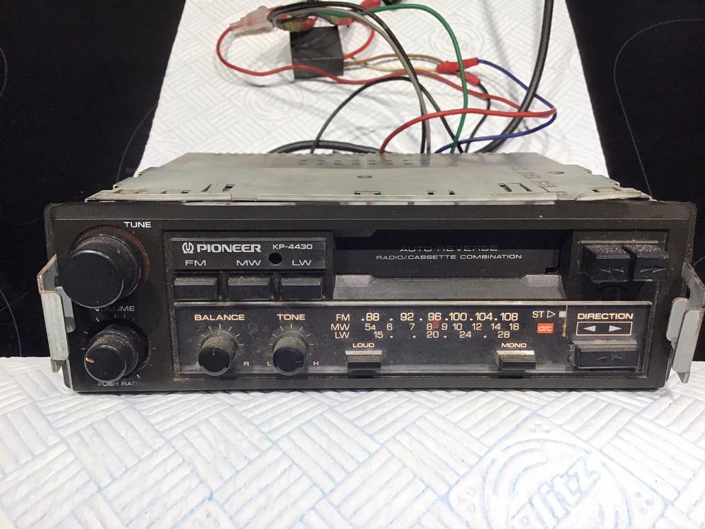 AUTORADIO CASSETTE PIONIER VOOR OLDTIMER, Auto diversen, Autoradio's, Ophalen of Verzenden