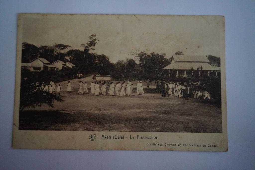 Carte postale Congo, Enlèvement ou Envoi, Non affranchie