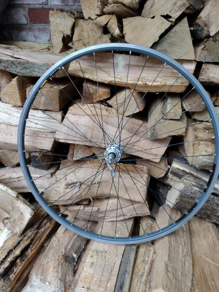 Voorvelg koersfiets, Fietsen en Brommers, Ophalen, Gebruikt