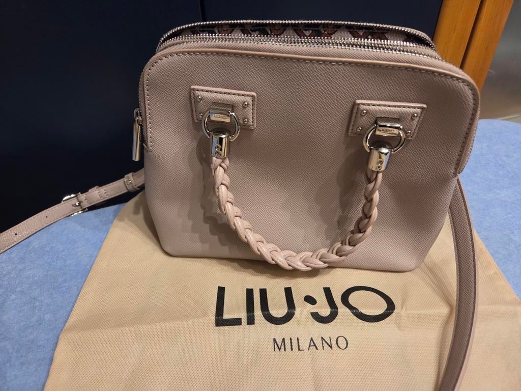 Élégant sac à main de luxe Liu Jo, Bijoux, Sacs & Beauté, Enlèvement, Rose, Sac à main