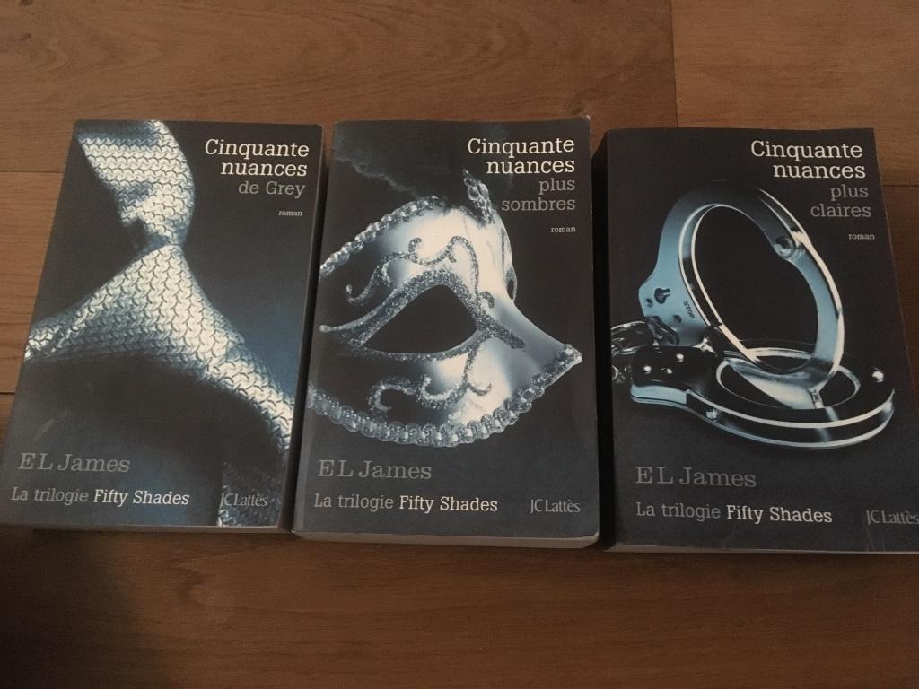 Romans E.L. James 50 nuances de Grey (série complète), Ophalen of Verzenden, Gelezen, E.L. James