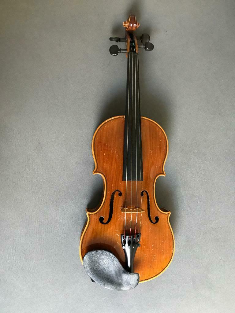 Viool begin 20ste eeuw, Muziek en Instrumenten, Strijkinstrumenten | Violen en Altviolen, Ophalen, Gebruikt, Viool, 4/4-viool