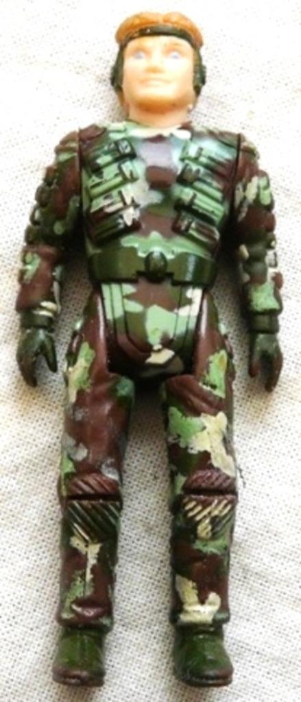 Actiefiguur / Figure, TYCO, DINO RIDERS, QUARK, 1987.(Nr.2), Verzamelen, Ophalen of Verzenden, Gebruikt
