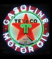 Texaco neon veel andere USA garage showroom decoratie neons, Ophalen of Verzenden, Nieuw, Lichtbak of (neon) lamp