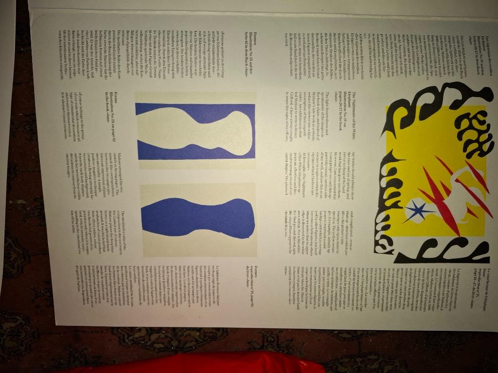 Henri Matisse  Jazz posterbook, Ophalen of Verzenden, Gelezen, Schilder- en Tekenkunst