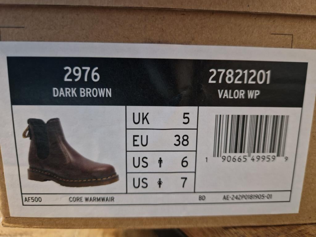 Nieuwe Dr Martens , bruin 38, Kinderen en Baby's, Ophalen