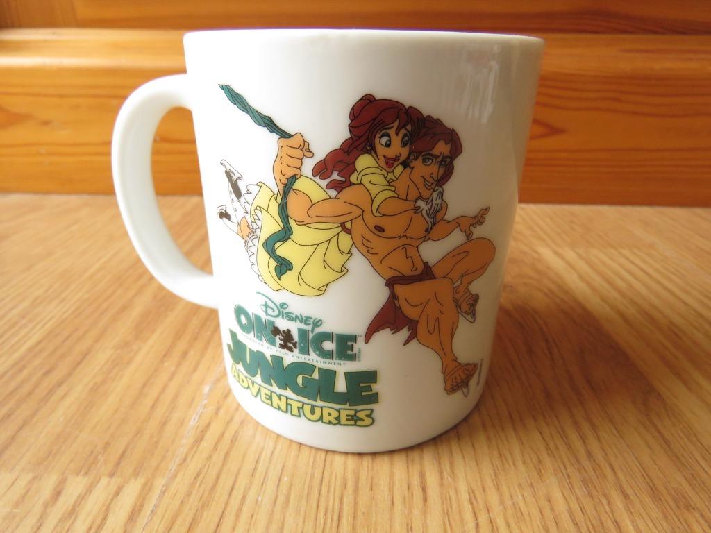 mug tasse Jungle adventures Disney on ice Belgian tour 2001, Ophalen of Verzenden, Zo goed als nieuw, Kop(pen) en/of Schotel(s)