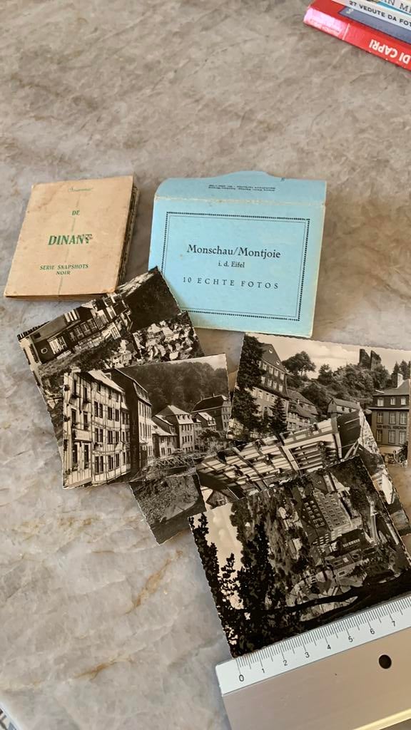 Twee souvenir boekjes dinant en monshau, Ophalen of Verzenden
