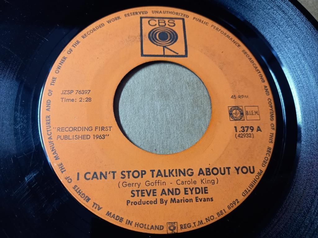 Steve & Eydie ‎– I Can't Stop Talking About You '7, Gebruikt, 7 inch, Single, Ophalen of Verzenden