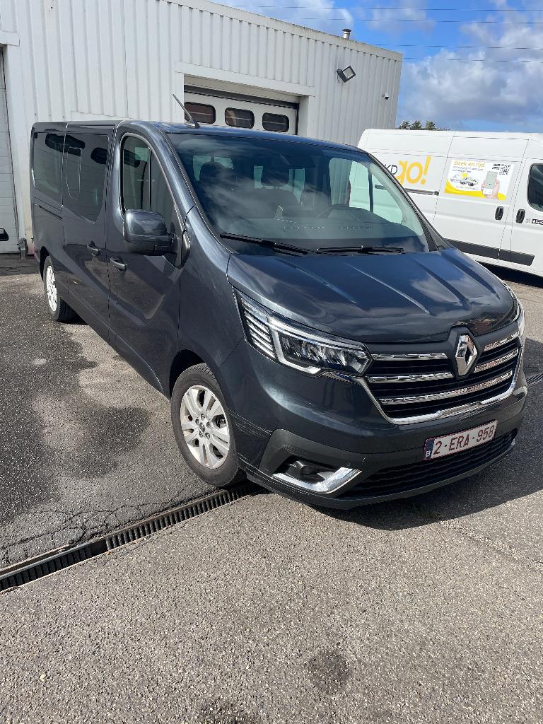 Renault Trafic Grand Van, Autos, Renault, Argent ou Gris, Entreprise, Noir, 5 portes