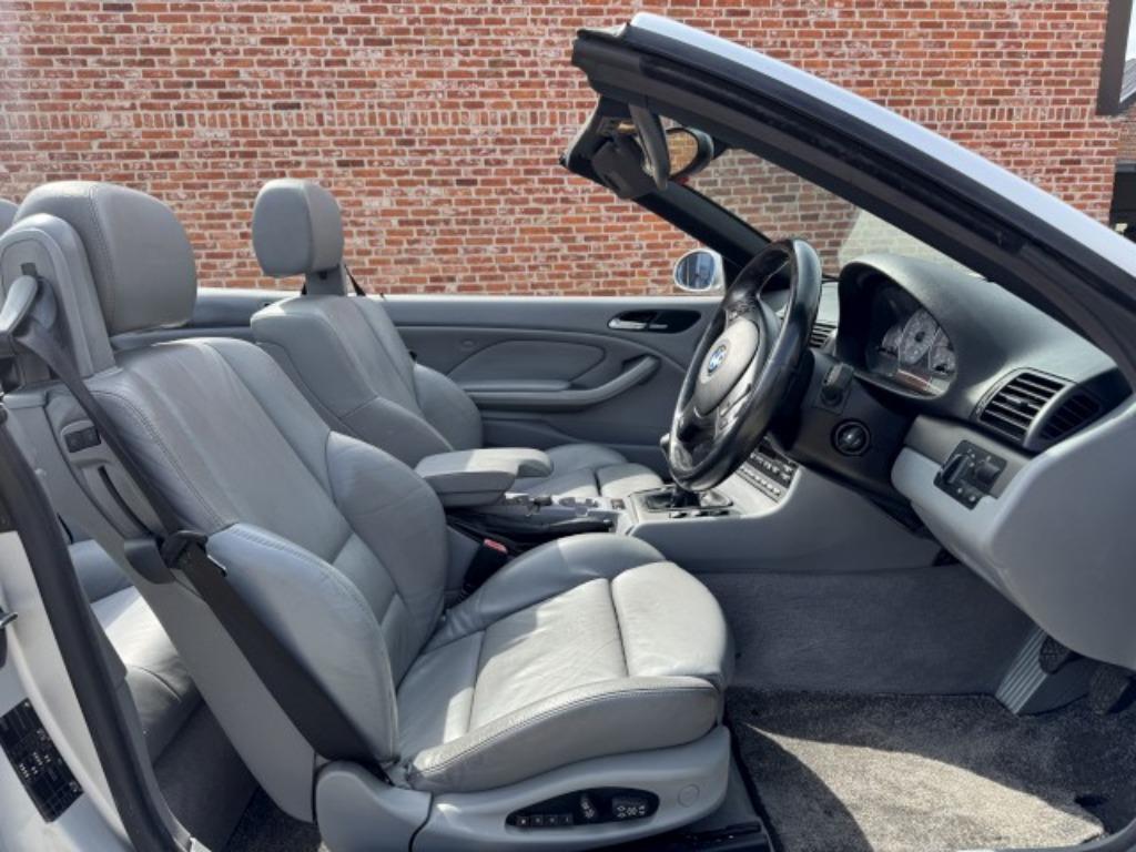 Bmw M3 e46 "MANUEEL" 125000km/leder/XENON/pdc/Navi/clim/2001, Autos, Argent ou Gris, Achat, Entreprise, Cabriolet