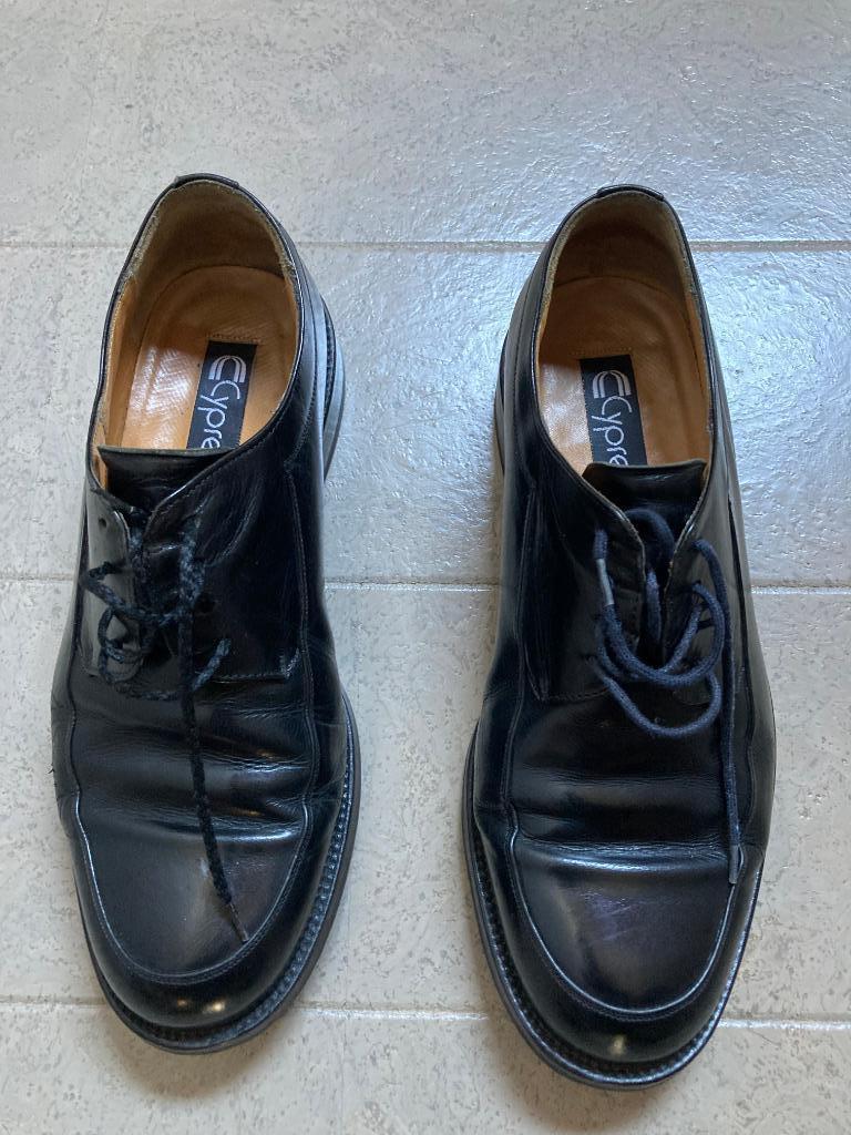 zwarte klassieke lederen Cypres herenschoenen, Kleding | Heren, Schoenen, Ophalen, Zwart, Gedragen, Veterschoenen