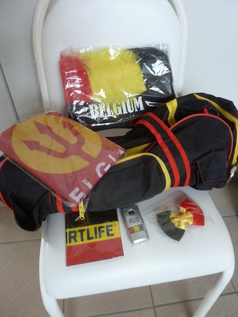Rode Duivels, tas en supportersmateriaal ... vintage, Ophalen of Verzenden, Nieuw, Overige typen