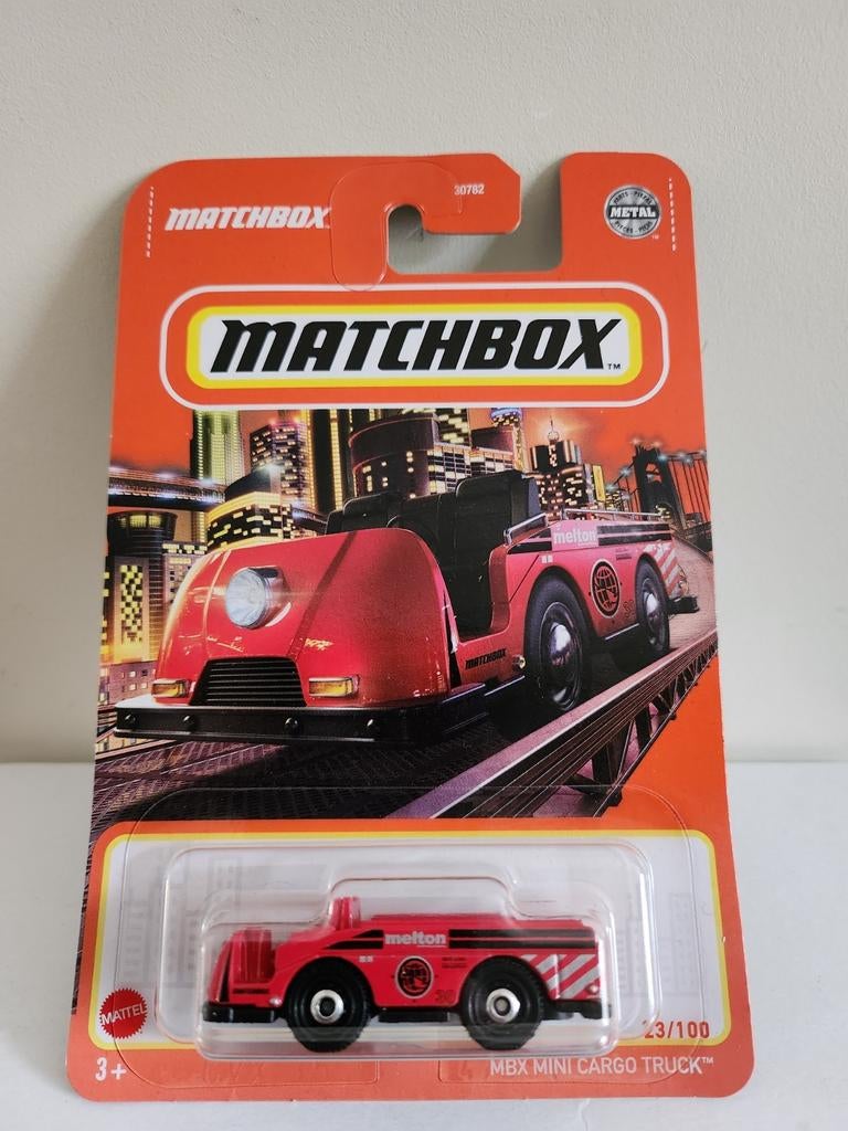 Matchbox Mini Cargo Truck (2021) Melton American Card 2, Ophalen of Verzenden, Nieuw