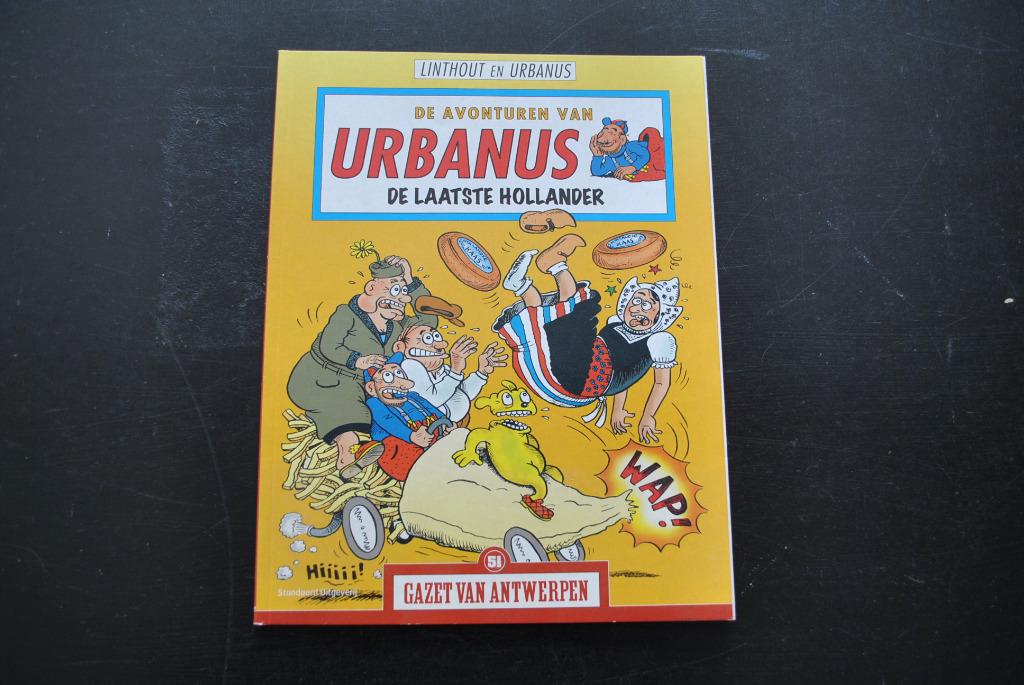 Avonturen van Urbanus Laaste hollander Gazet van Antwerpen, Ophalen of Verzenden, LINTHOUT/URBANUS