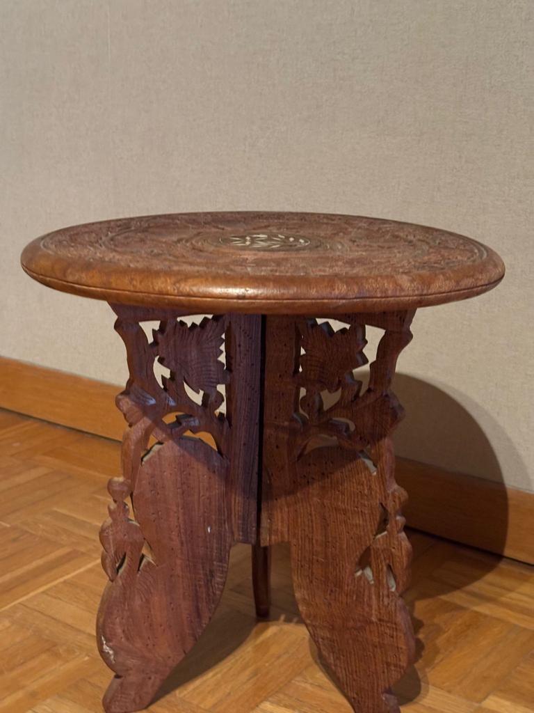 Decoratief bijzettafeltje, Ophalen
