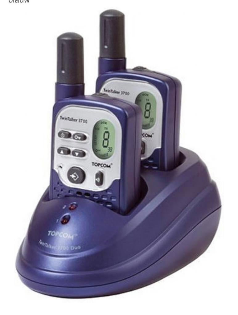 Walkie talkie, Enlèvement, Comme neuf