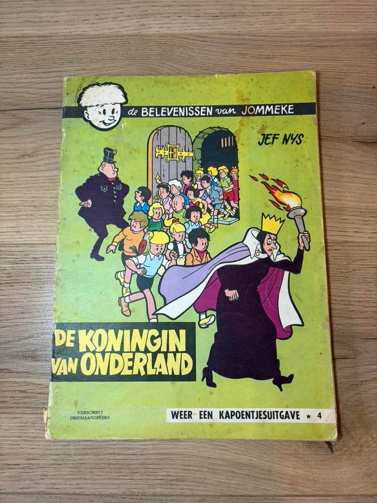 De koningin van onderland - Jommeke - Jef Nys, Eén stripboek, Verzenden, Gelezen