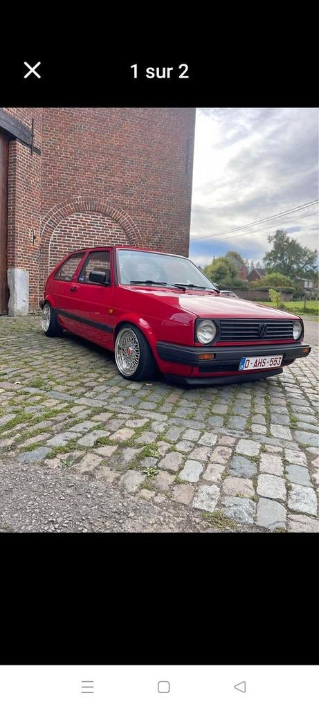 Golf 2 MK2 15" BBS-stijl wielen met offset Lenso BSX, Auto-onderdelen, Ophalen