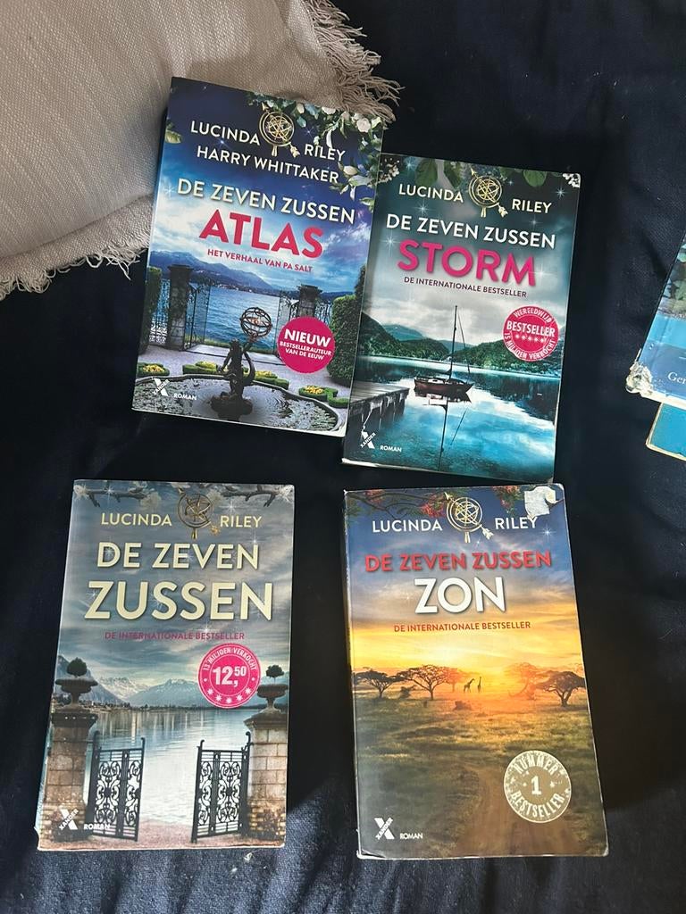 De zeven zussen, arlas, storm en zon, Boeken, Ophalen of Verzenden, Zo goed als nieuw