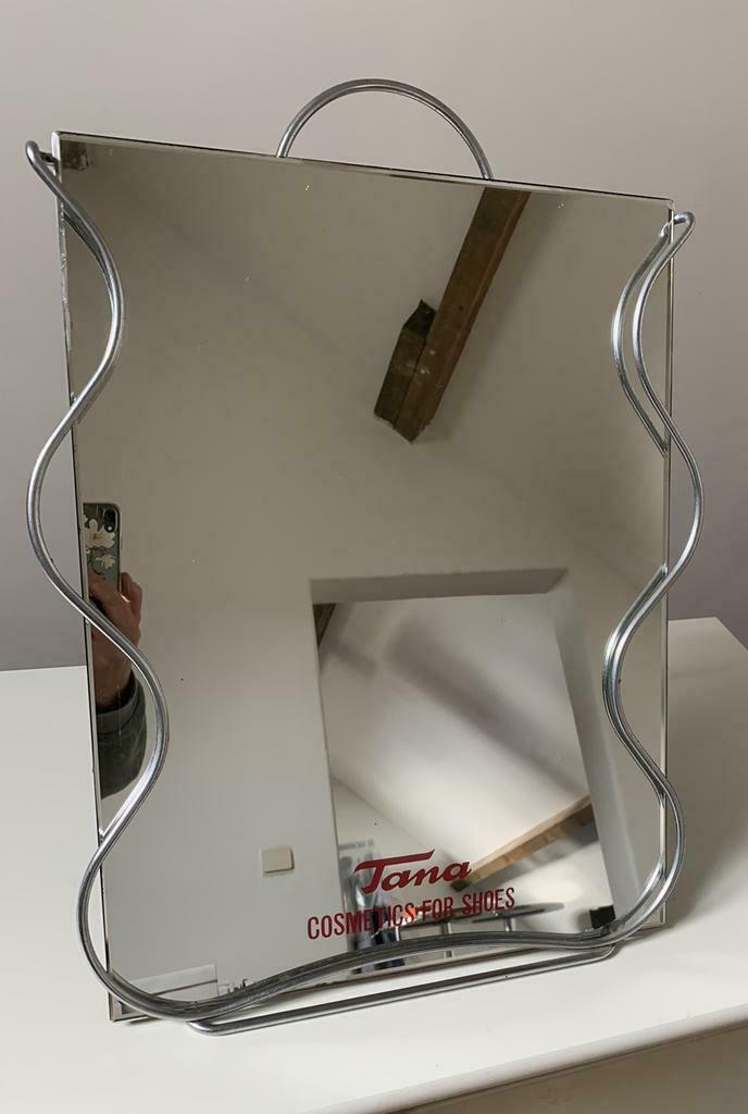 Magasin de chaussures miroir. tana., Moins de 100 cm, Comme neuf, Enlèvement, Rectangulaire
