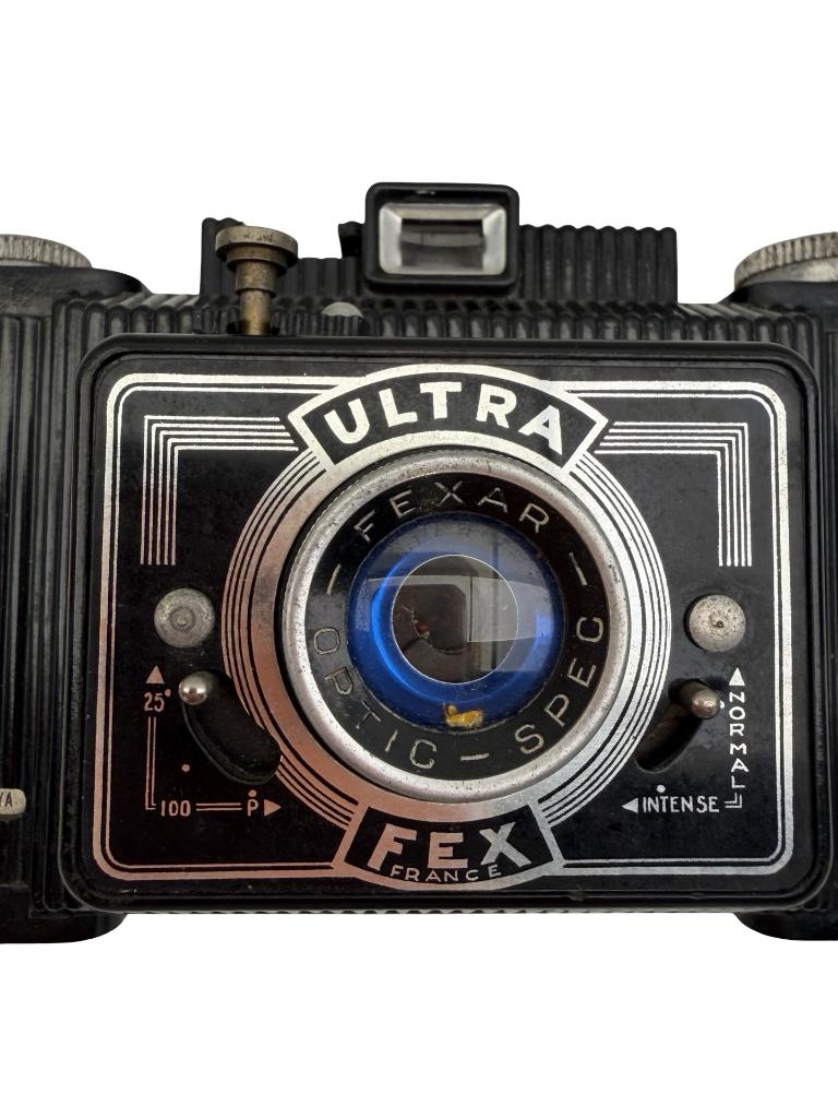 Bakeliet Ultra-Fex Fex — Camera Frankrijk 1949, Verzamelen, Foto-apparatuur en Filmapparatuur, 1940 tot 1960, Ophalen of Verzenden