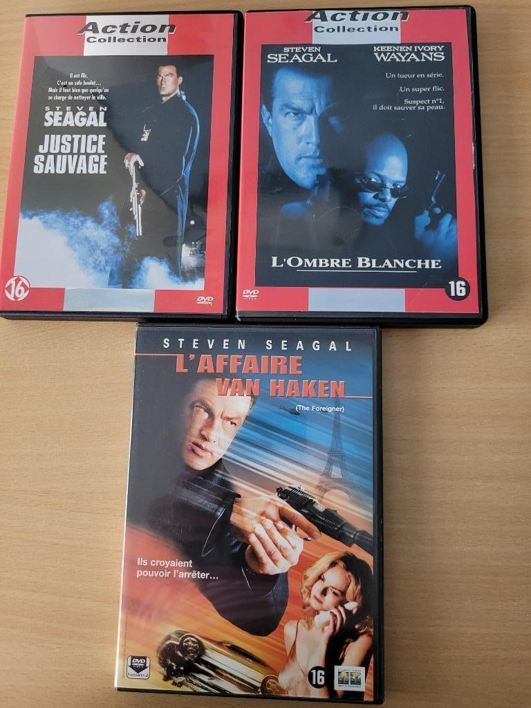 DVD'S STEVEN SEAGAL, CD & DVD, Enlèvement ou Envoi, Comme neuf, Action