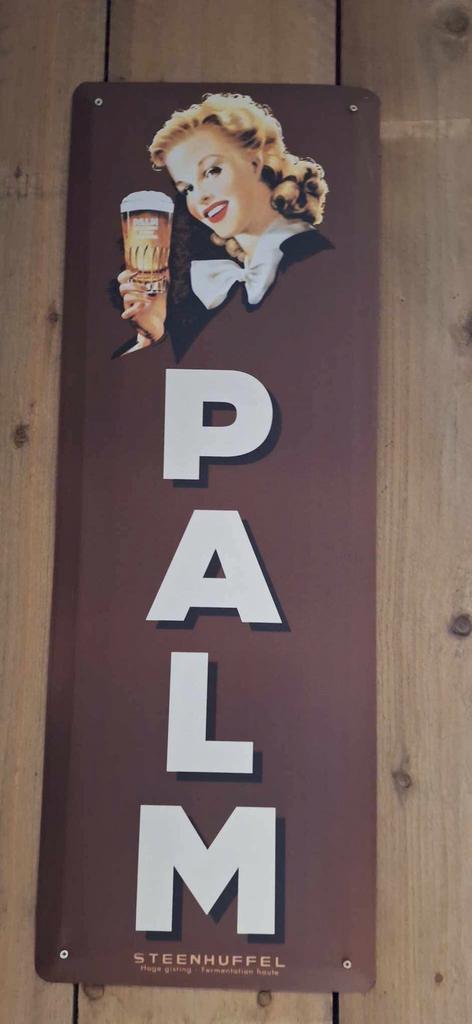 Blikken bord PALM, Verzamelen, Ophalen, Zo goed als nieuw